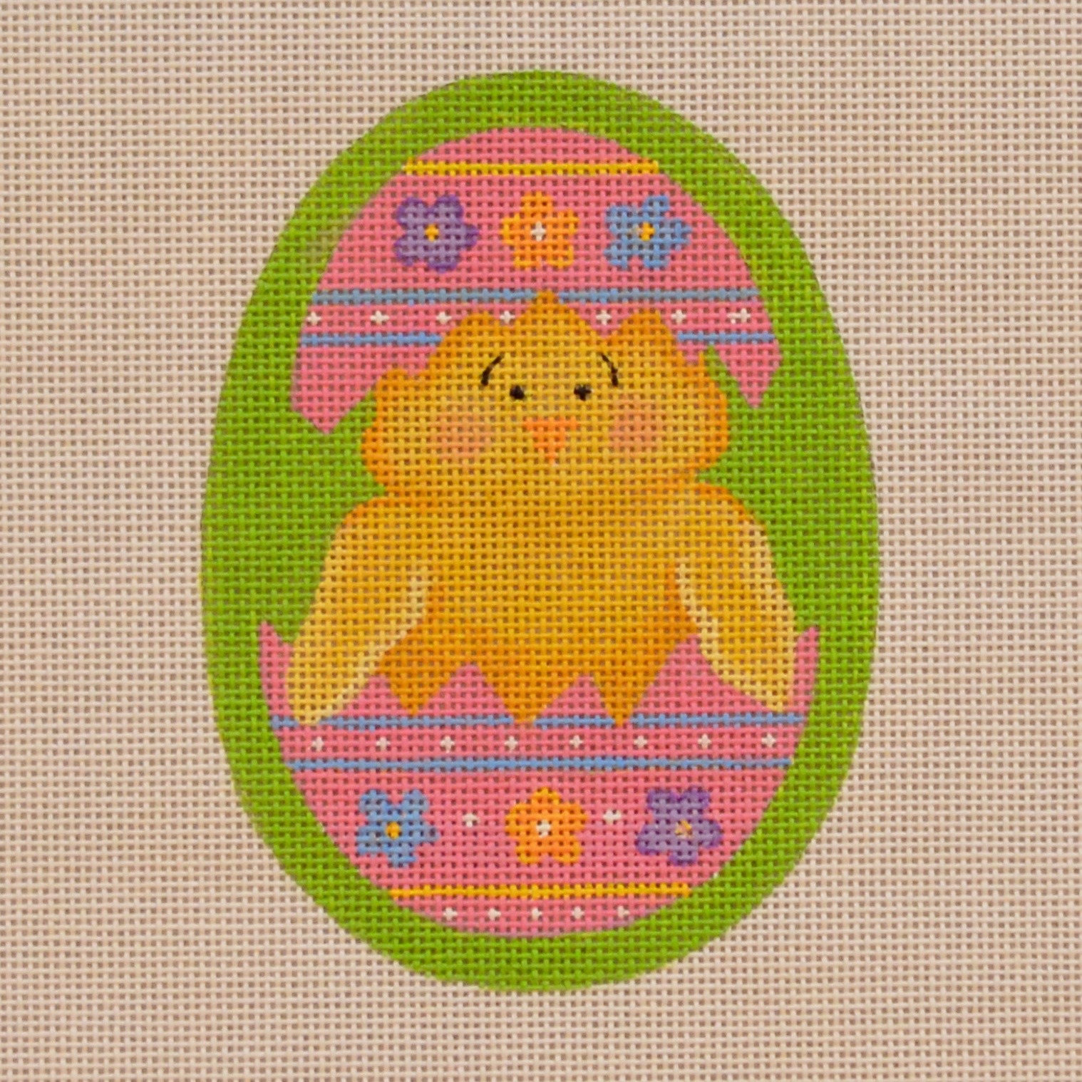 Easter Needlepoint design, Needlepoint canvases easter bunnies