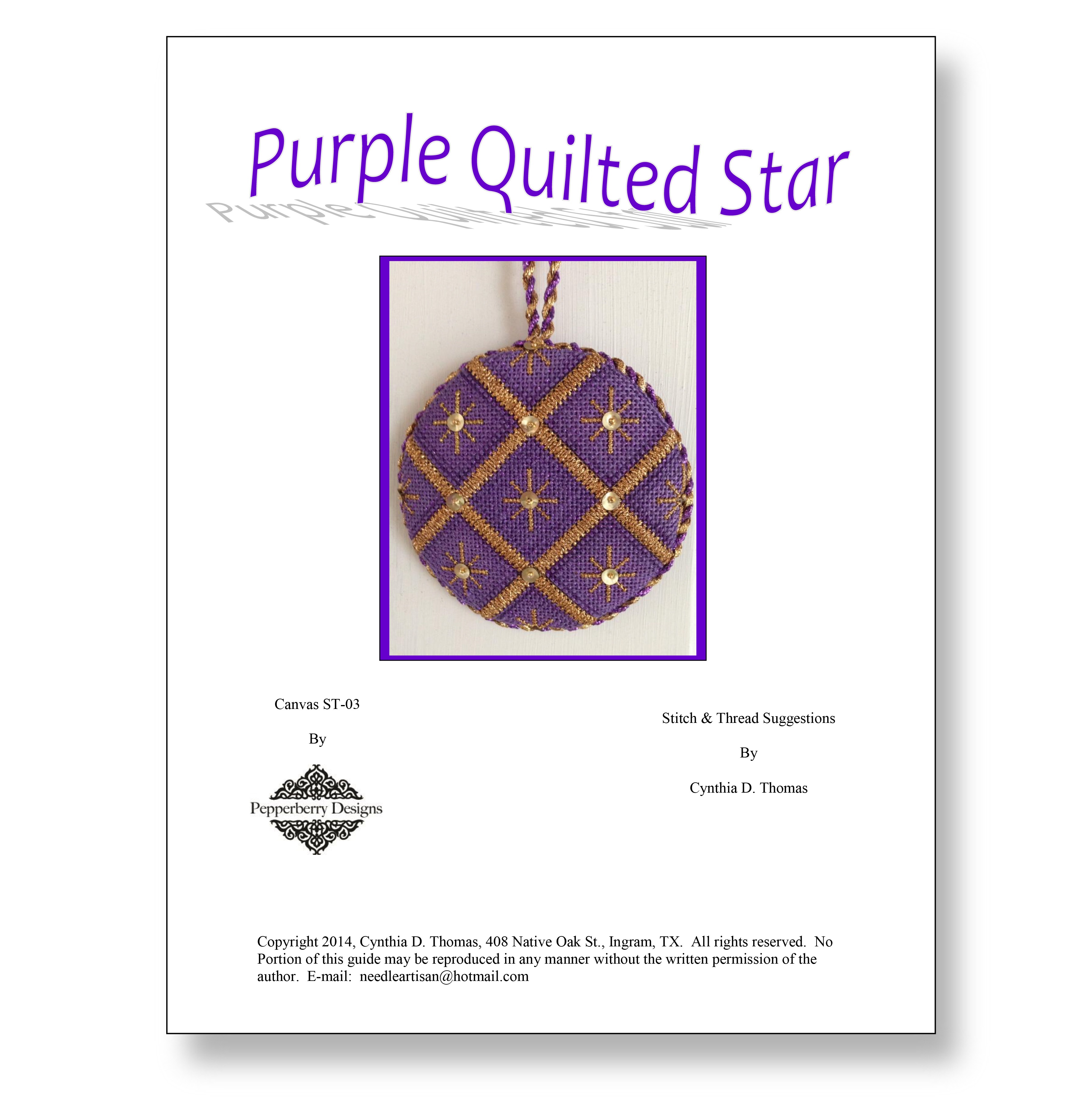 Needlepoint Stitch Guides for HandPainted Needlepoint Canvases How